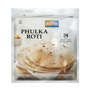 Ashoka frozen Phulka Roti 624g – 24 pcs