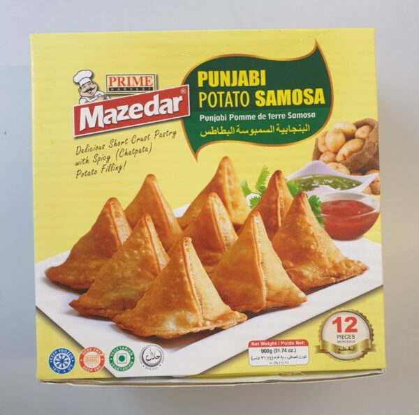 Prime Mazedar Punjabi Potato Samosa 900g - 12pcs