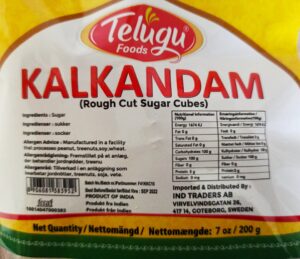 Kalkandam (Rough Cut Sugar Cubes) 500g