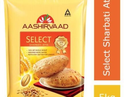 Aashirvaad Select Sharbati Atta-5kg