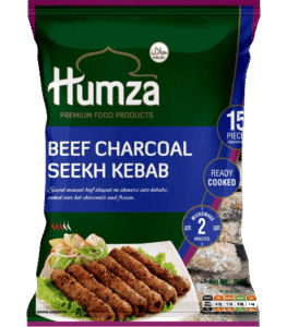 Humza Beef Charcoal Seekh Kebab 750g – 15pcs