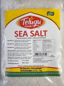Telugu Foods Sea Salt 1Kg