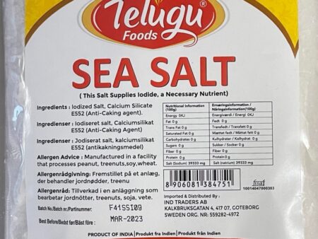 Telugu Foods Sea Salt 1Kg