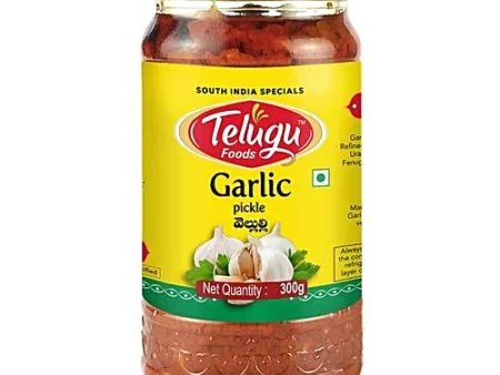 Telugu Foods Garlic Pickle 300g