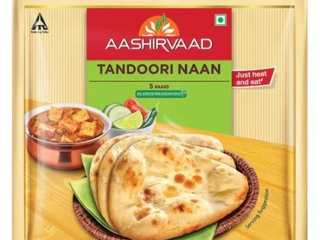 Aashirvaad Tandoori Naan 400g