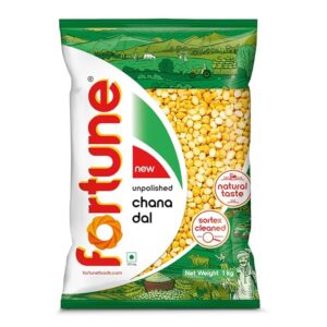 Fortune Chana dal, 1 kg, Unpolished