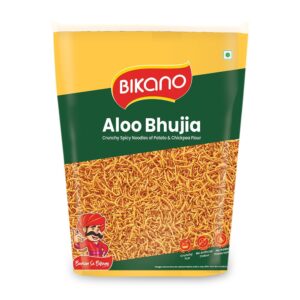 Bikano Aloo Bhujia | Crunchy and Spicy Aloo Bhujia Snack | Perfect Tea-Time Namkeen  350 g