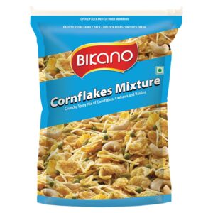 Bikano Cornflake Mixture | Crispy & Crunchy Snacks | Cornflakes Namkeen 400g