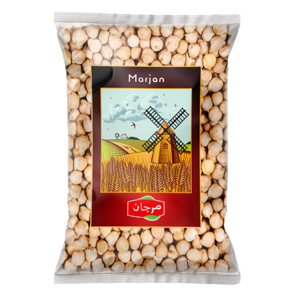 Marjan or kurdali or Lazzat white chickpeas 9mm 800g