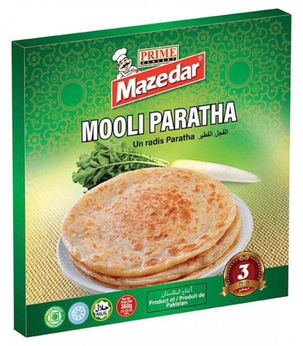 Prime Mazedar Mooli Paratha 360g - 3pcs