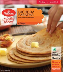 Haldirams or bikano Onion Paratha 400g – 4pcs