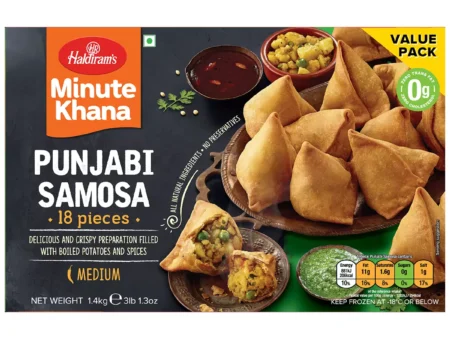 Haldirams's Punjabi Samosa 1.4kg - 18pcs
