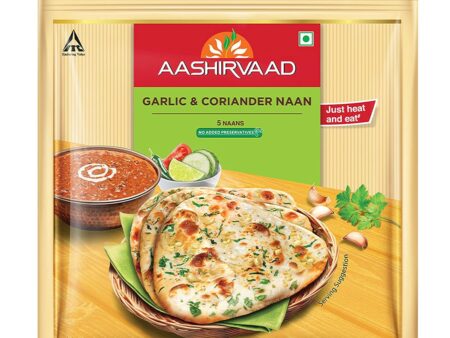 Ashirvaad Garlic Coriander Naan 400g - 6pcs
