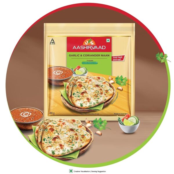 Aashirvaad Tandoori Naan 400g - Image 4