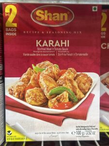 Shan karahi masala 100 g 2 pack inside