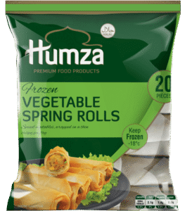 Humza Vegetable Spring Rolls 650g – 20pcs