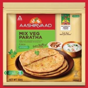 Aashivaad Mix Veg Paratha 400g
