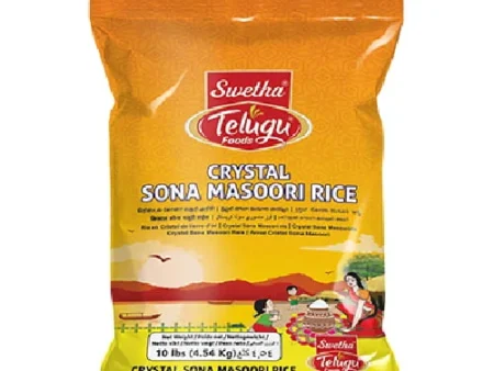 Telugu Foods Crystal Sona Masoori Rice 9 kg