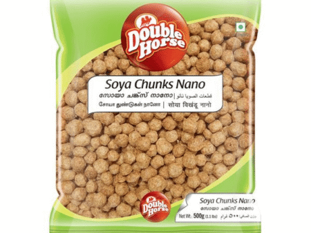 Double Horse Soya Chunks NANO -500g