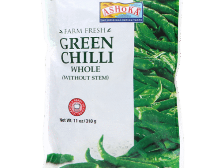 Frozen Ashoka Green Chilli 310g