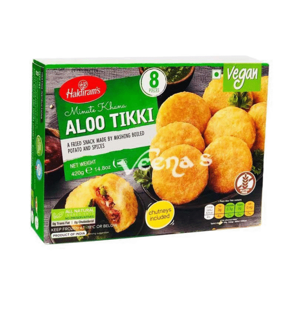 Haldiram Aloo Tikki 420g - 8pcs