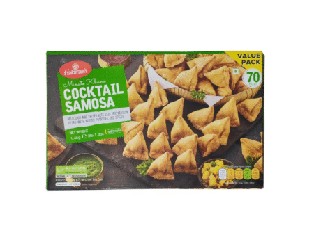 Haldirams Cocktail Samosa 1.4kg - 70pcs