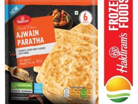 Haldirams Ajwain Paratha 360g - 6pcs