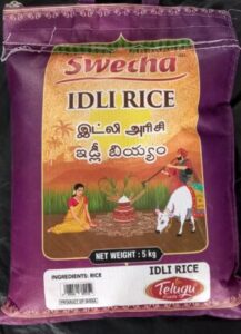 Telugu swetha Idli Rice  9 kg pack