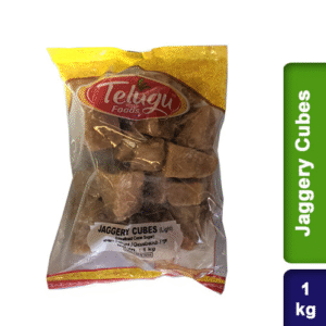 Telugu Foods Jaggery Cubes Light 1Kg