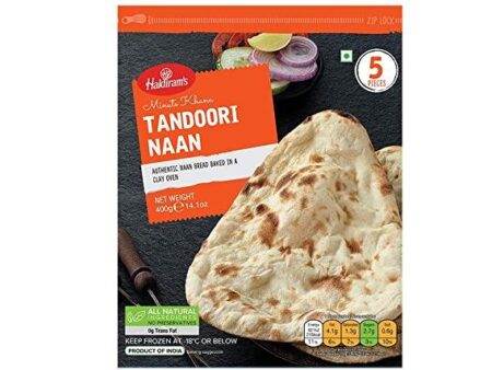 Haldirams Tandoori Naan 400g - 5pcs