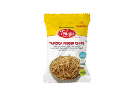 Telugu Foods Tapioca Chips 170g