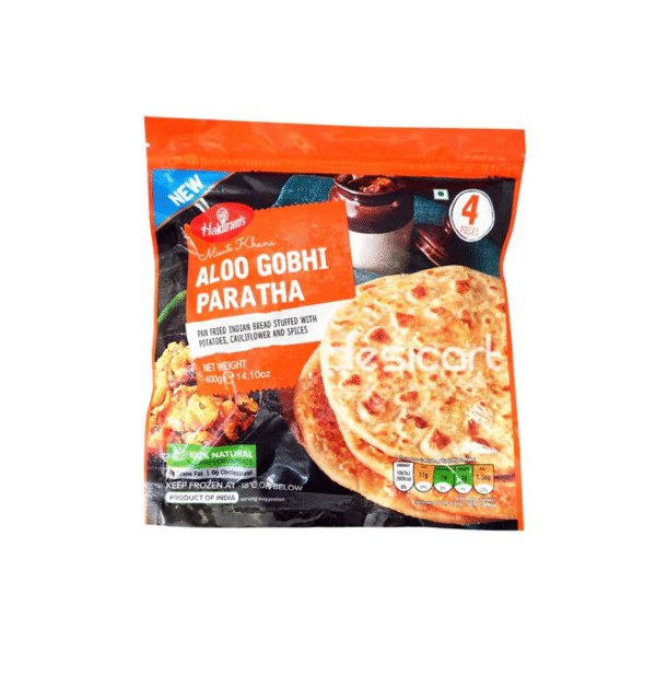 Haldiram Aloo Gobhi Paratha Vegan 400g - 4pcs