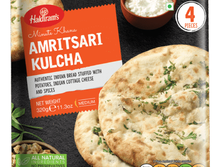Haldirams or ASHOKA or bikano Amritsari Kulcha 320g - 4pcs