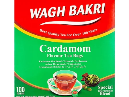 Wagh bakri CARDAMOM 100 BAG