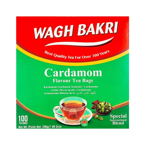 Wagh bakri CARDAMOM 100 BAG