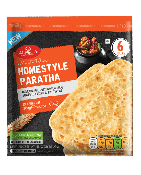 Haldirams Home Style Paratha 360g