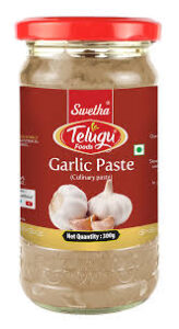 Telugu Foods Garlic Paste 300g
