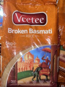 Veetee broken basmati rice 5 kg