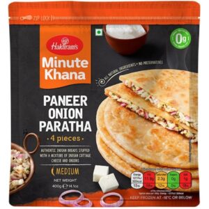 Haldiram’s Paneer( tofu )Onion Paratha 400g
