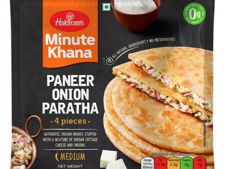Haldiram's Paneer( tofu )Onion Paratha 400g