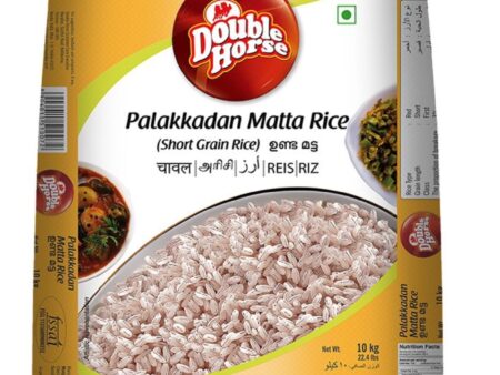 Double horse Palakkadan Matta Rice (Short grain)–5kg