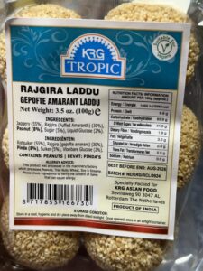 KRG rajgira laddu 100 g