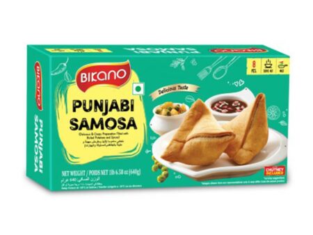 Bikano Punjabi Samosa 640g ( 8 Pcs )