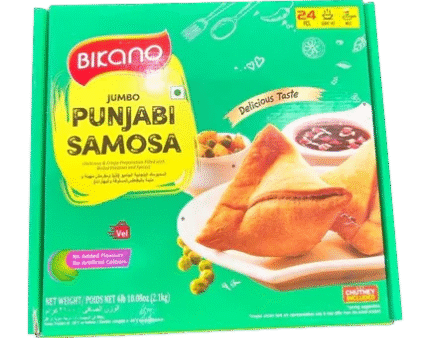 Bikano Punjabi Samosa-24 pcs-2.1 Kgs-