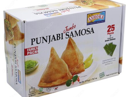 Frozen Ashoka Punjabi Jumbo Samosa 700 g 8 pieces