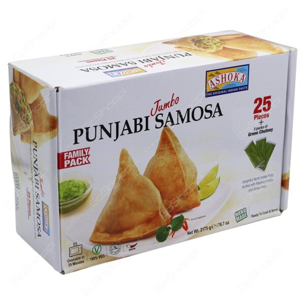 Frozen Ashoka Punjabi Jumbo Samosa 700 g 8 pieces