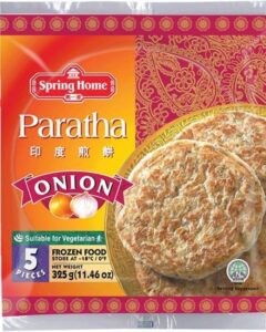 Spring Home Frozen Paratha Onion 5pc 325g