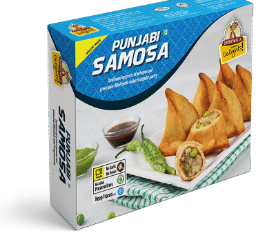 Bombaywalla big Punjabi Samosa 1.9kg - 25pcs