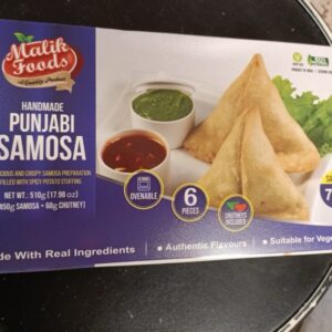 Malik Foods Punjabi Samosa 6 PC – 510 Gms