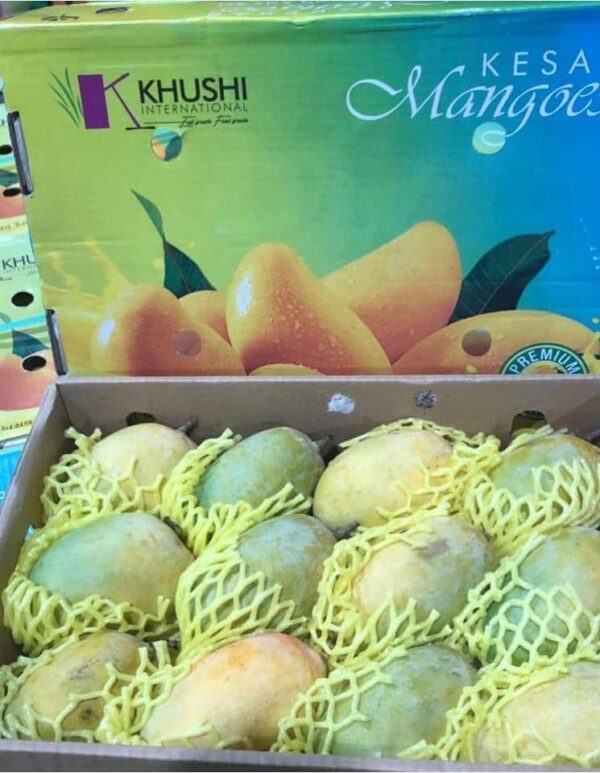 Kay bee kesar mango 3 kg ( Approx) 11 to 12 pieces